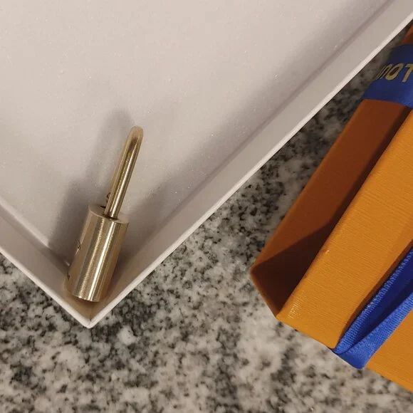 Louis Vuitton Padlock with Key #305. Made in France. - Picture 10 of 16